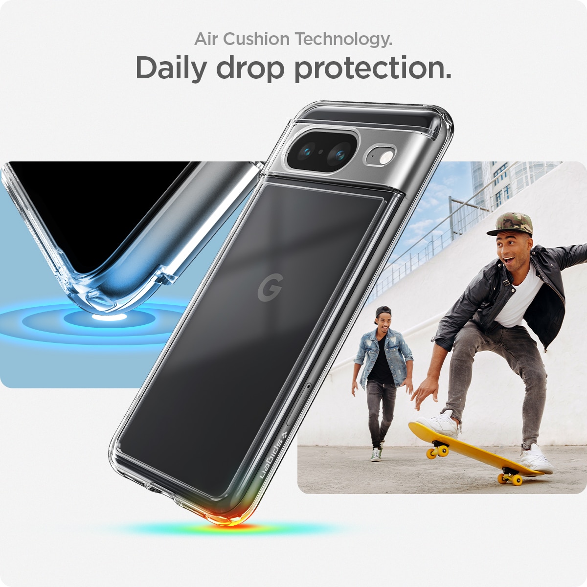 Cover Ultra Hybrid Google Pixel 8 Crystal Clear