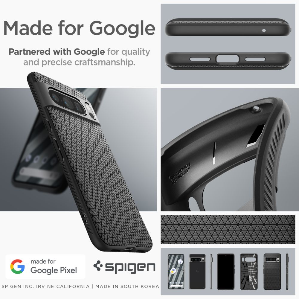 Cover Liquid Air Google Pixel 8 Pro Matte Black