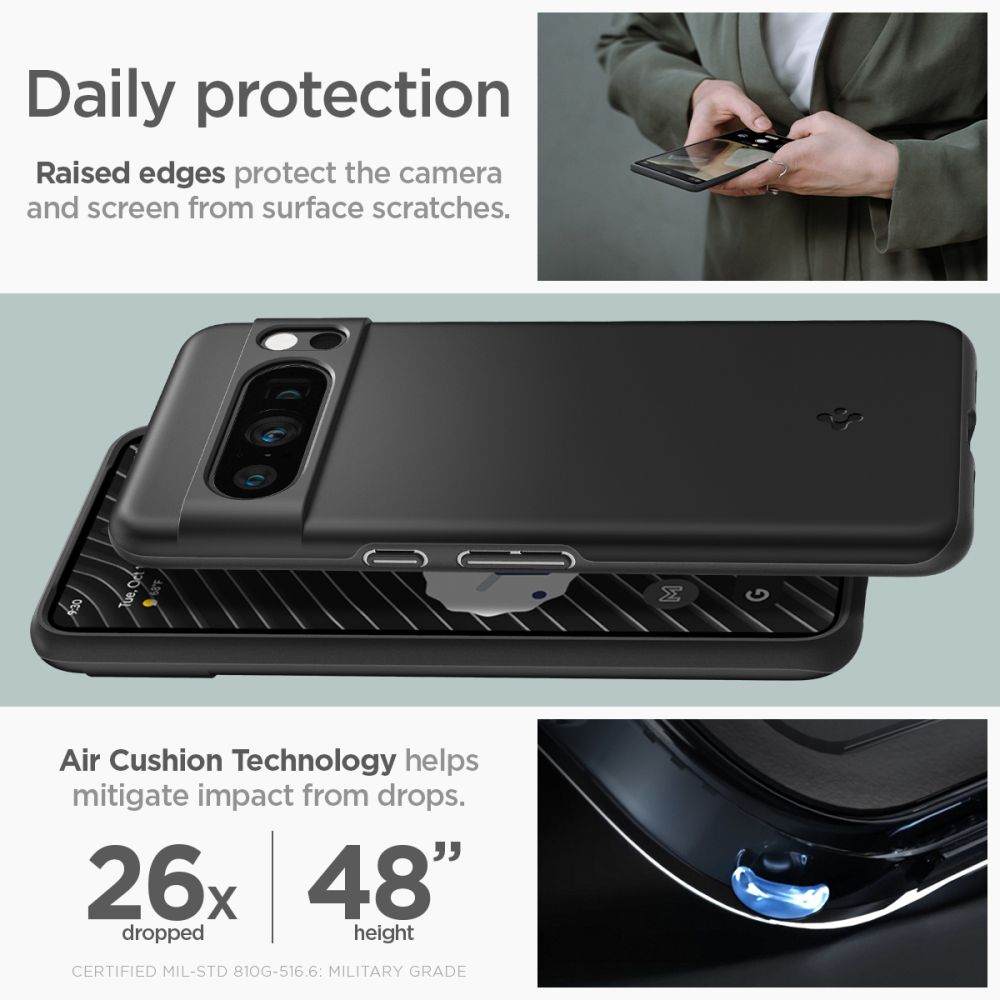 Cover Thin Fit Google Pixel 8 Pro Black