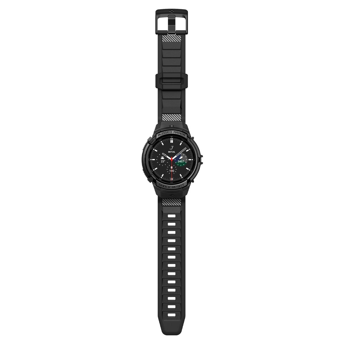 Cover Rugged Armor Pro Samsung Galaxy Watch 6 Classic 43mm nero