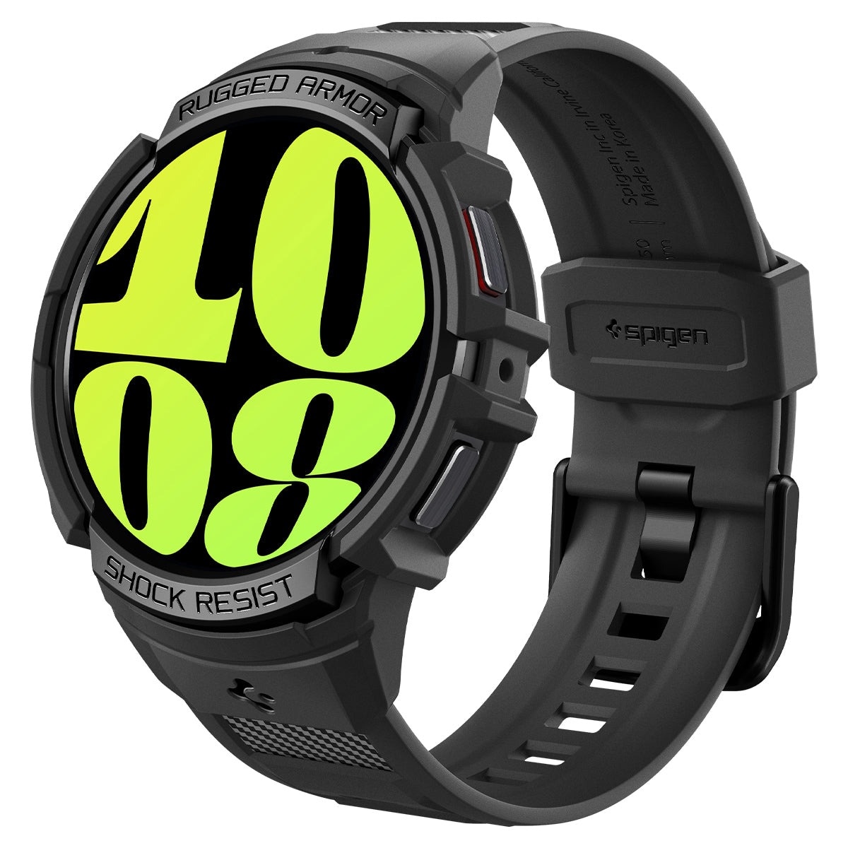 Cover Rugged Armor Pro Samsung Galaxy Watch 6 44mm nero