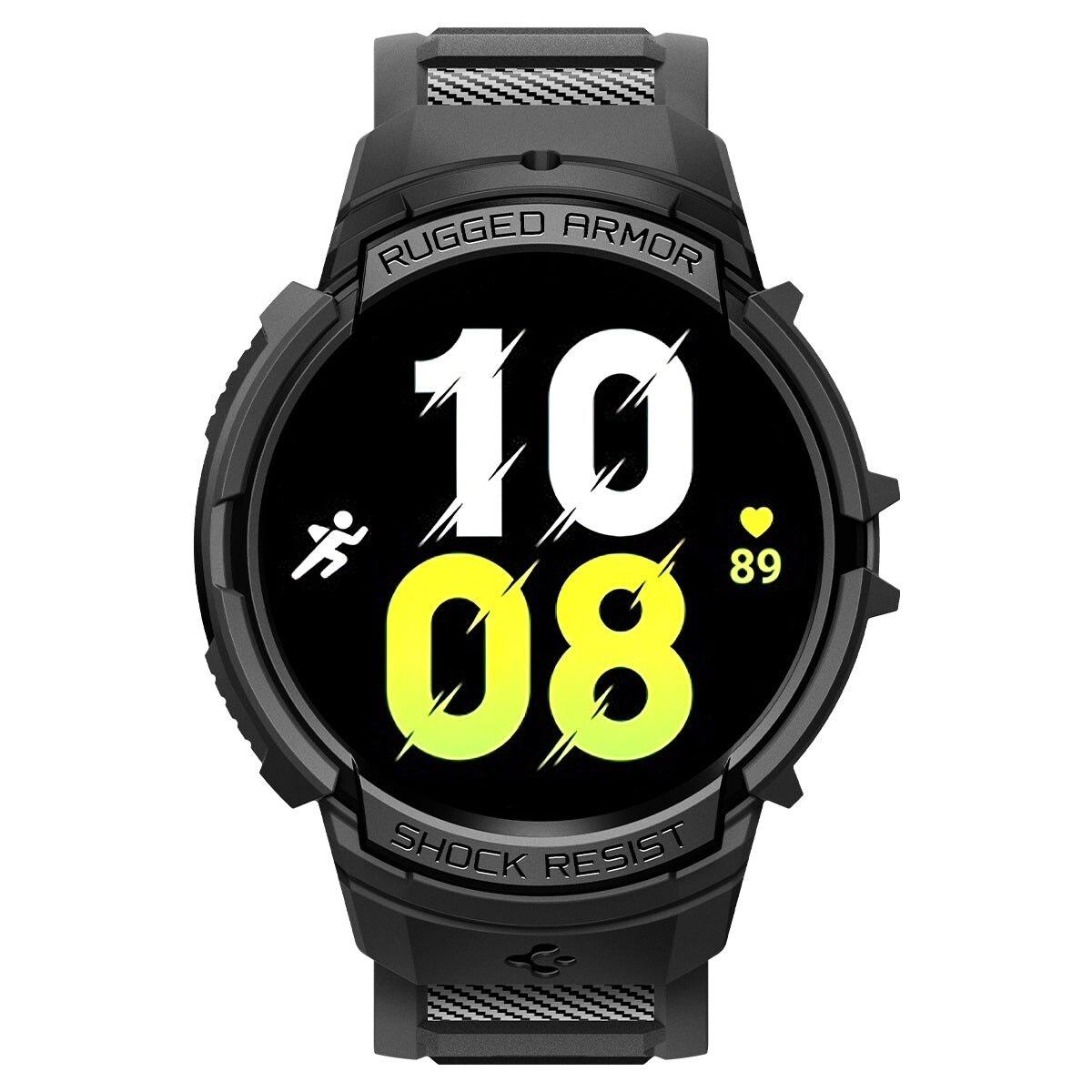 Cover Rugged Armor Pro Samsung Galaxy Watch 6 40mm nero