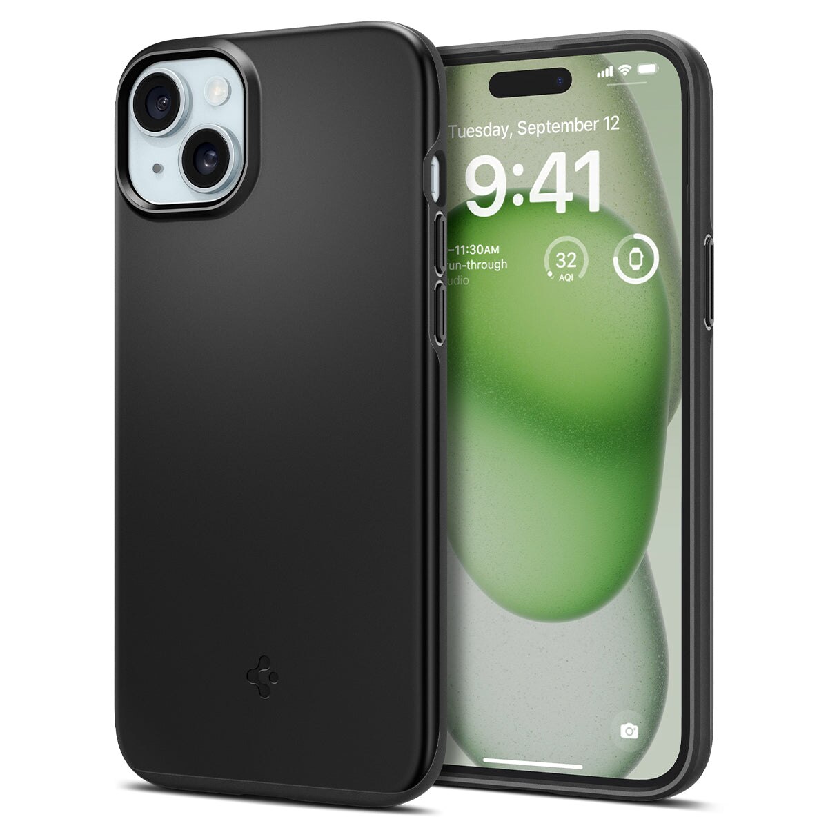 Cover Thin Fit iPhone 15 Plus Black