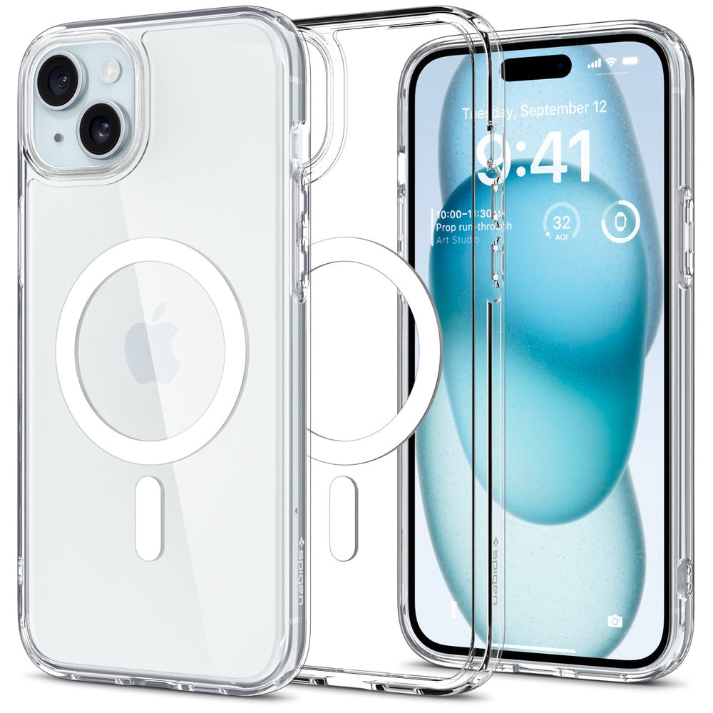 Cover Ultra Hybrid MagSafe iPhone 15 Plus White