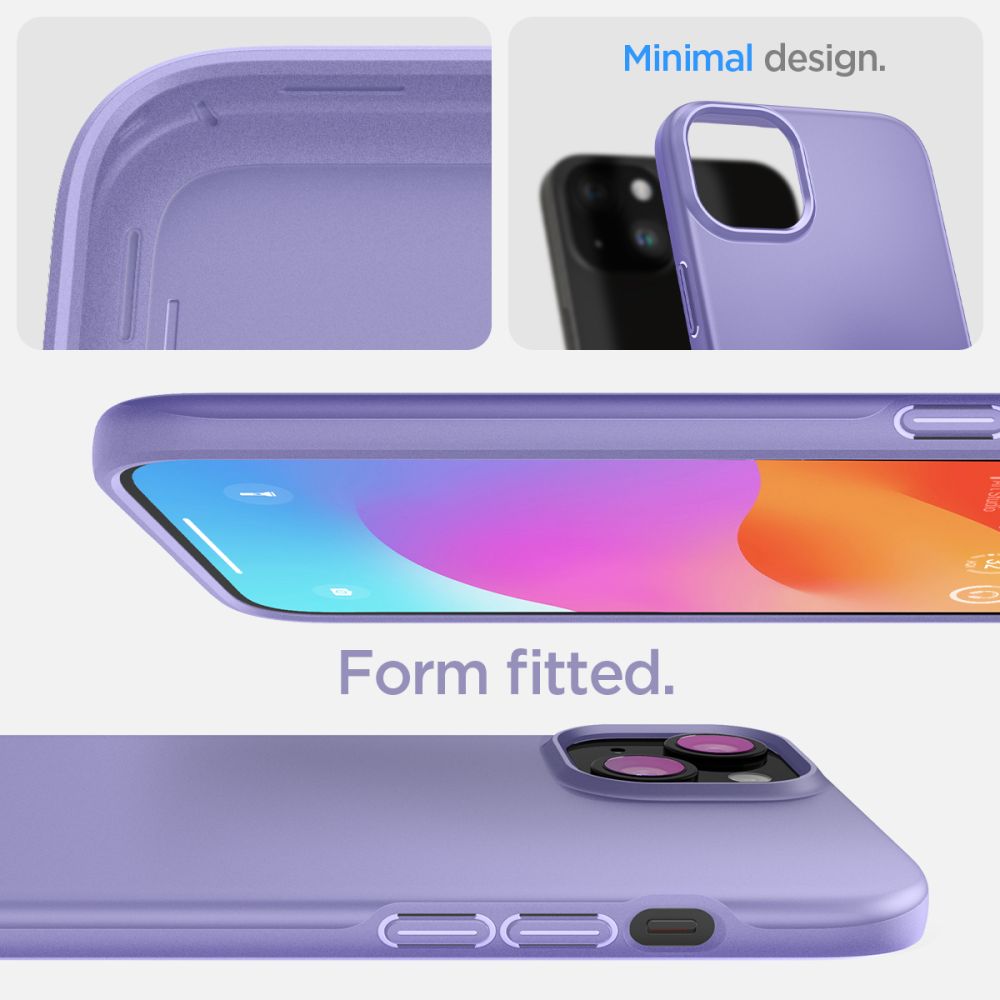 Cover Thin Fit iPhone 15 Iris Purple