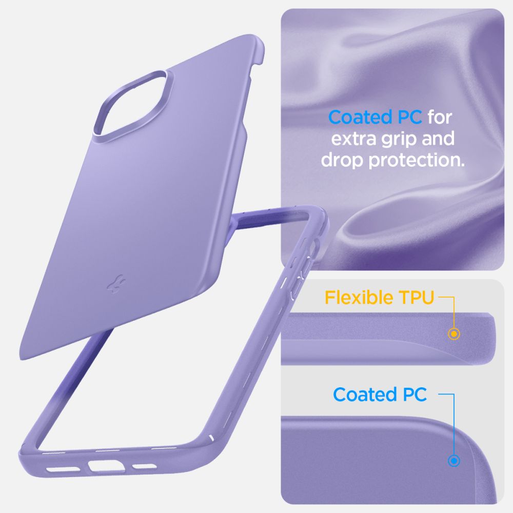 Cover Thin Fit iPhone 15 Iris Purple