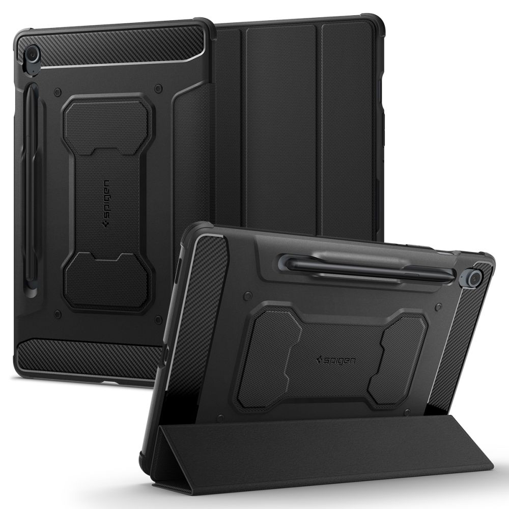 Cover Rugged Armor Pro Samsung Galaxy Tab S9 FE Black