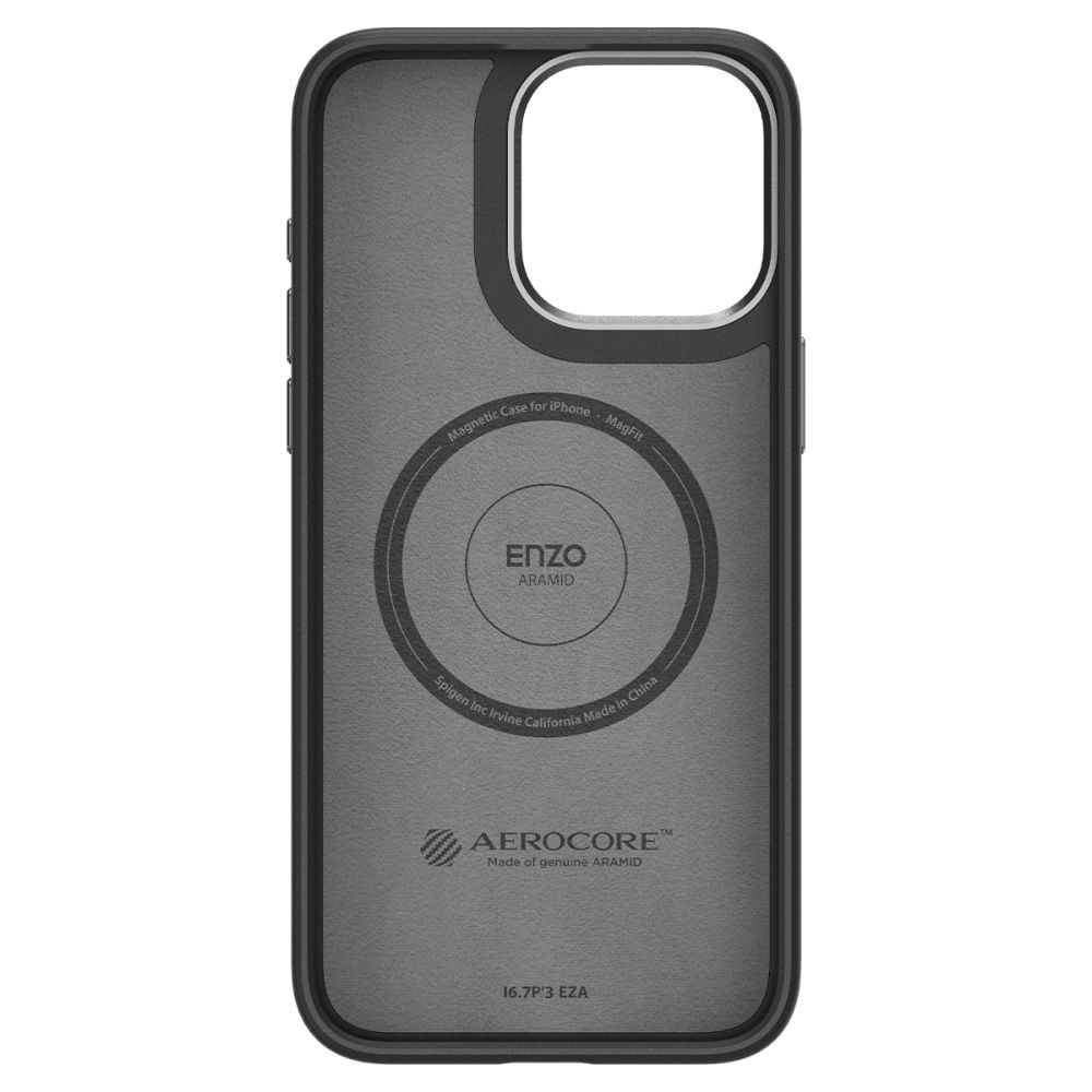 Cover Enzo Aramid MagSafe iPhone 15 Pro Black