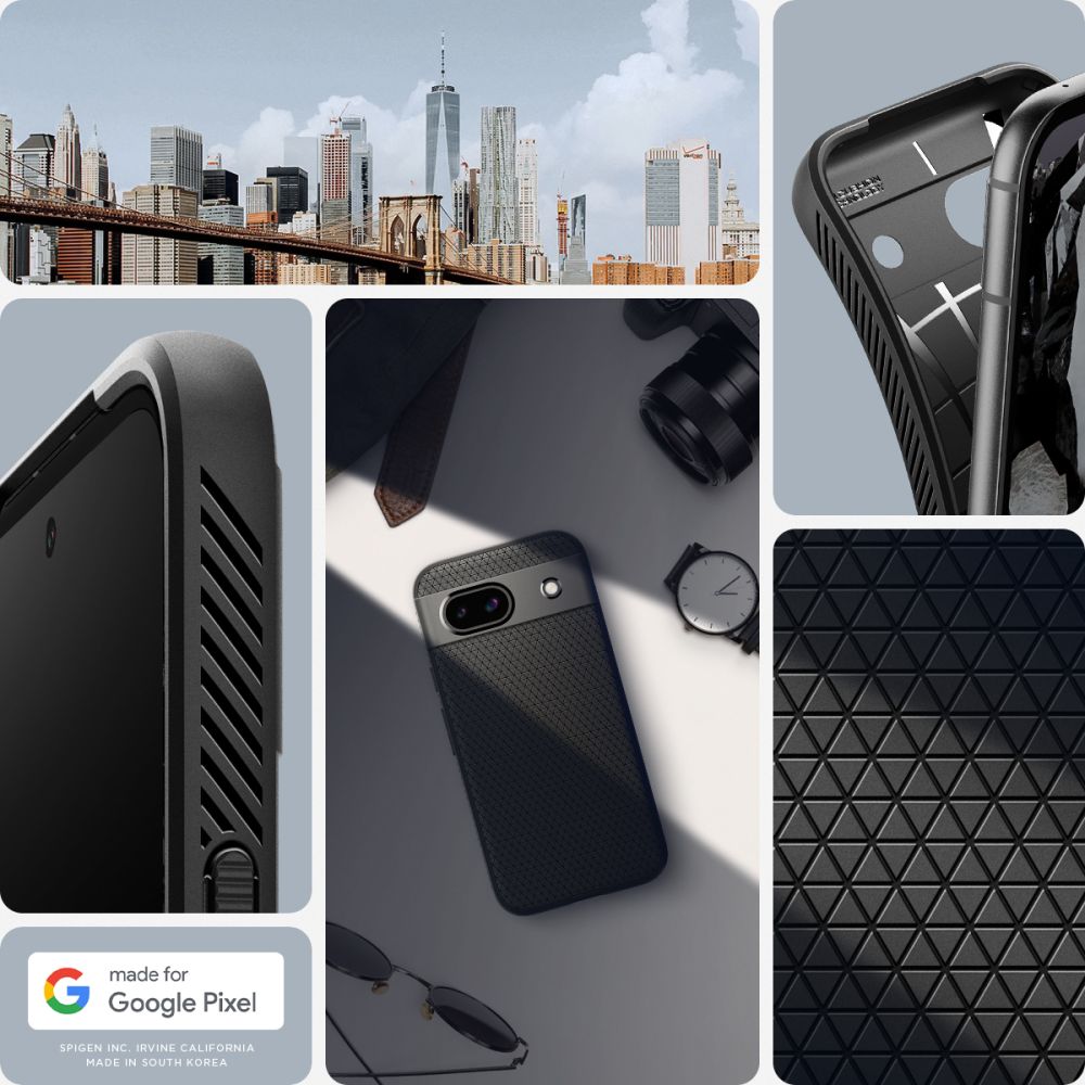 Cover Liquid Air Google Pixel 8a Matte Black