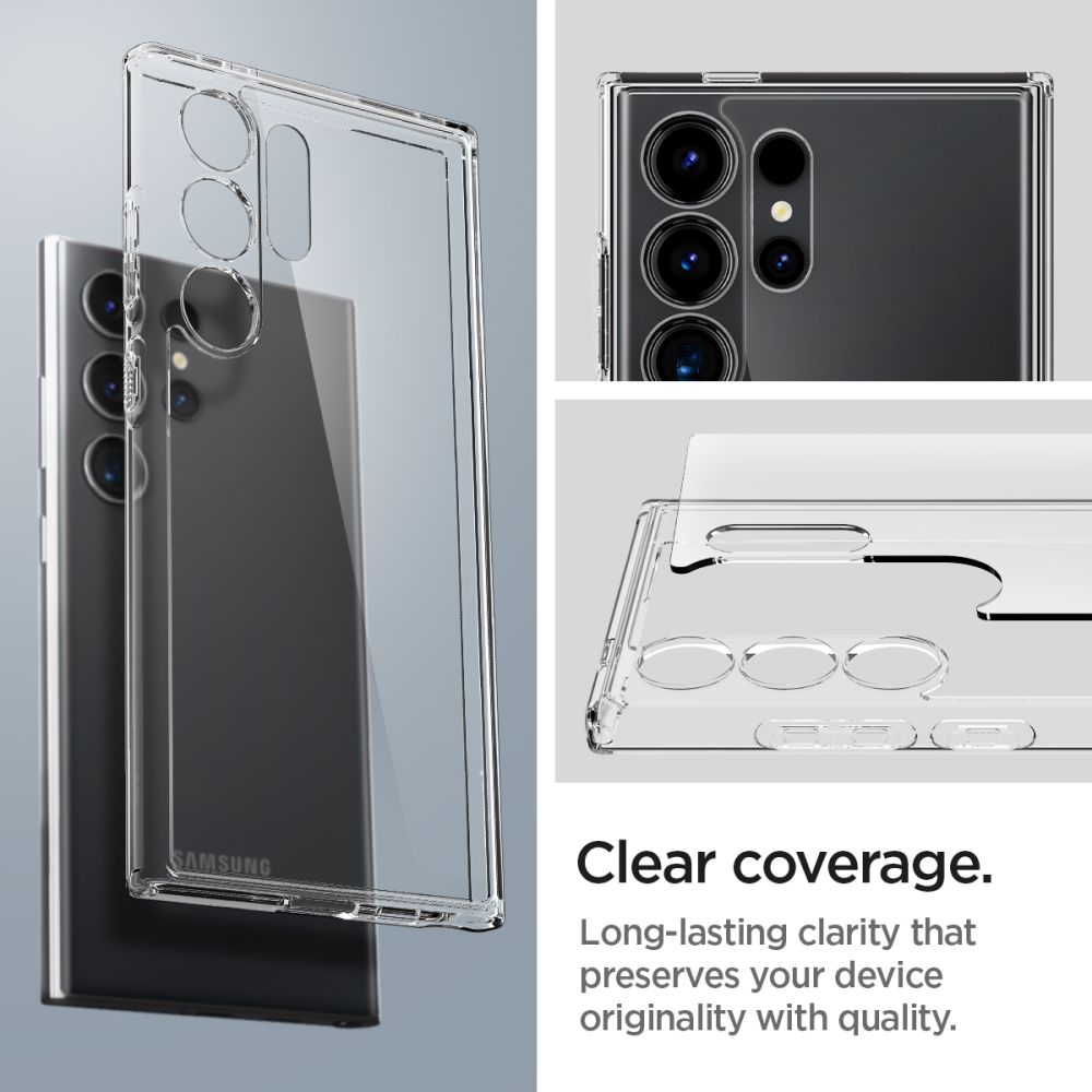 Cover Ultra Hybrid Samsung Galaxy S24 Ultra Crystal Clear