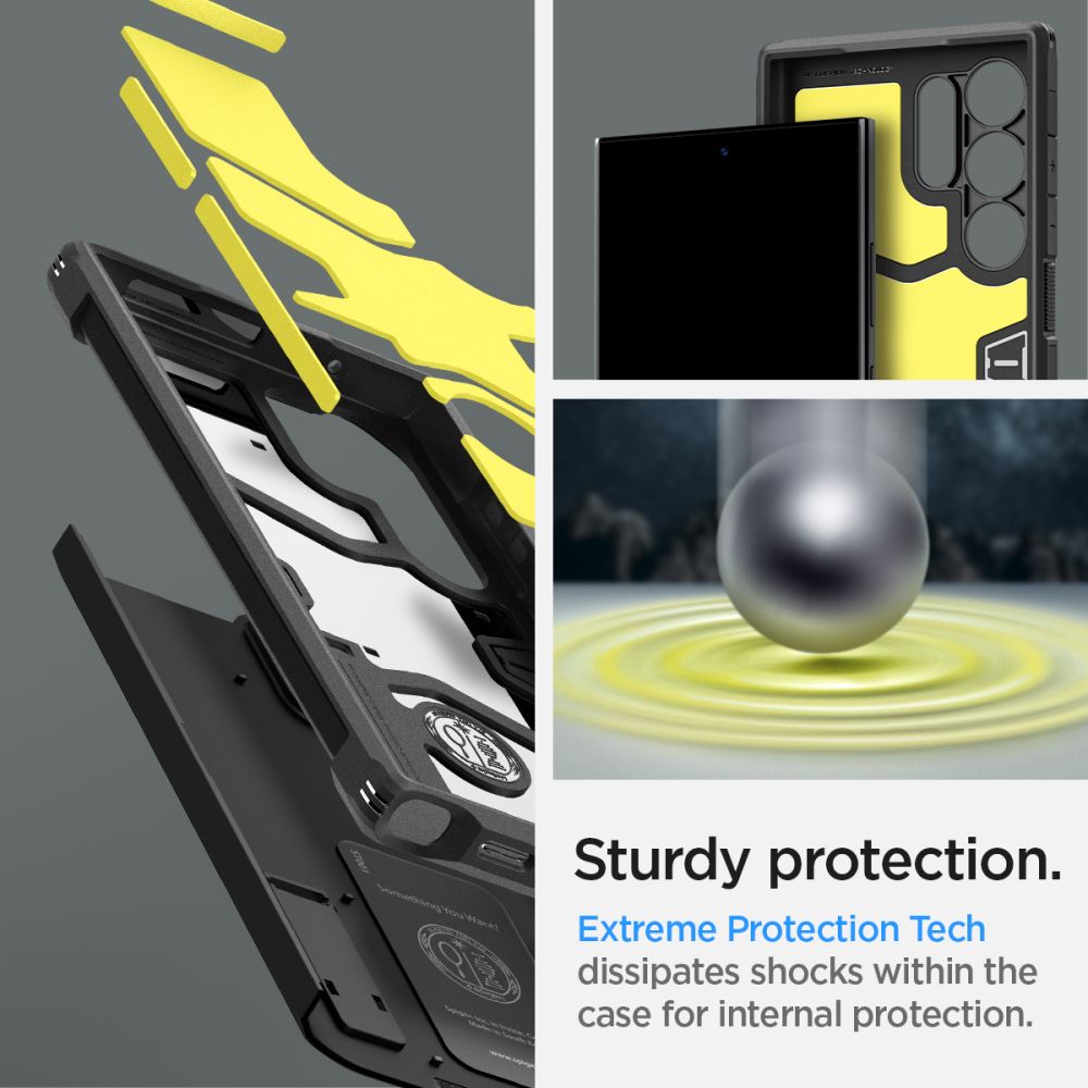 Cover Tough Armor Samsung Galaxy S24 Ultra Black