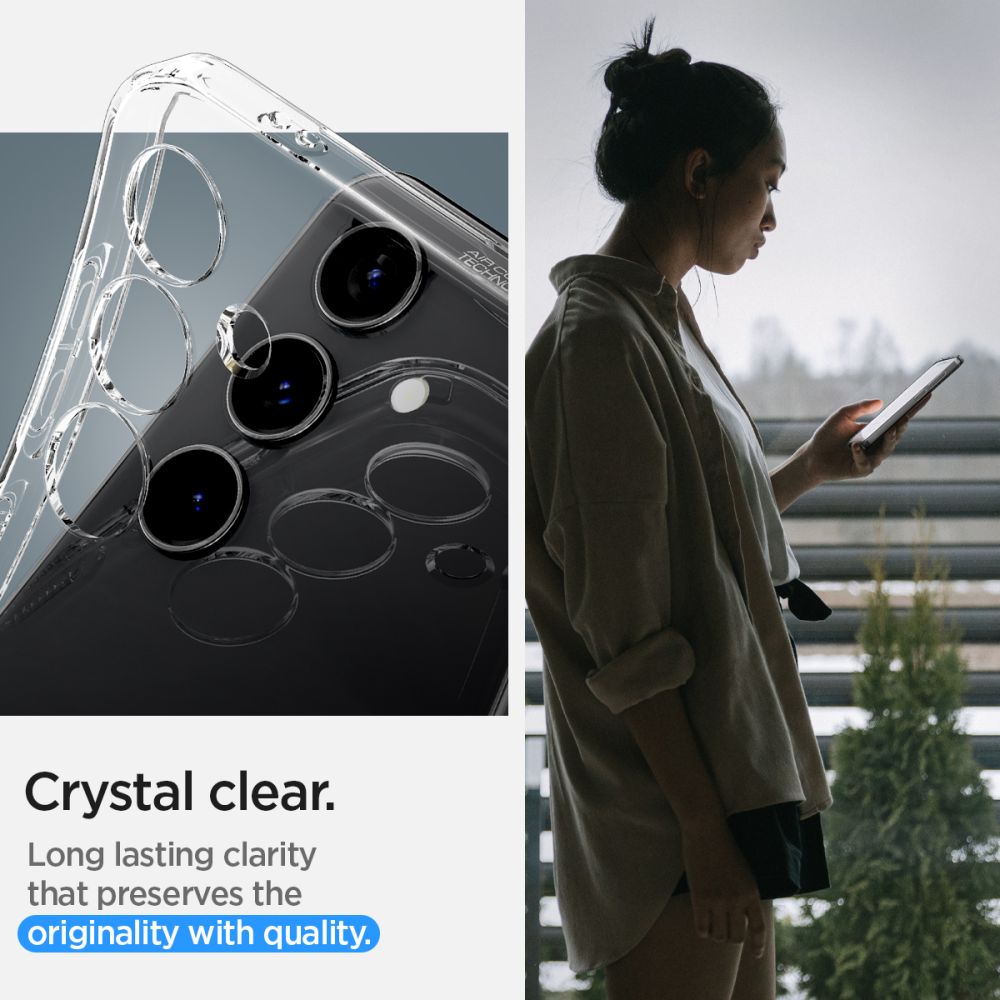 Cover Liquid Crystal Samsung Galaxy S24 Plus Crystal Clear