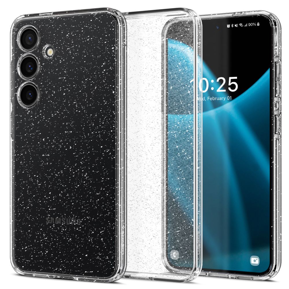 Cover Liquid Crystal Samsung Galaxy S24 Glitter Crystal