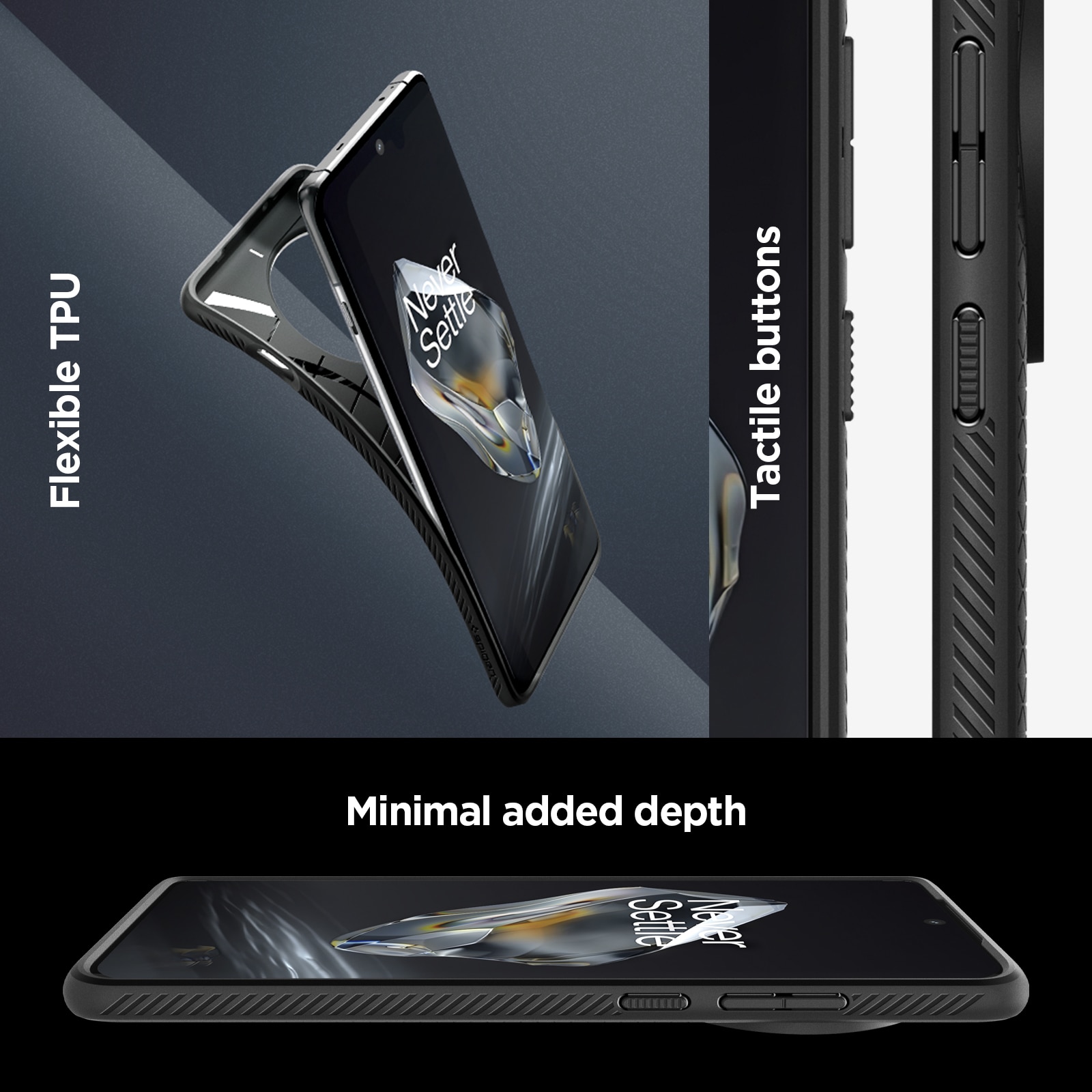 Cover Liquid Air OnePlus 12 Black