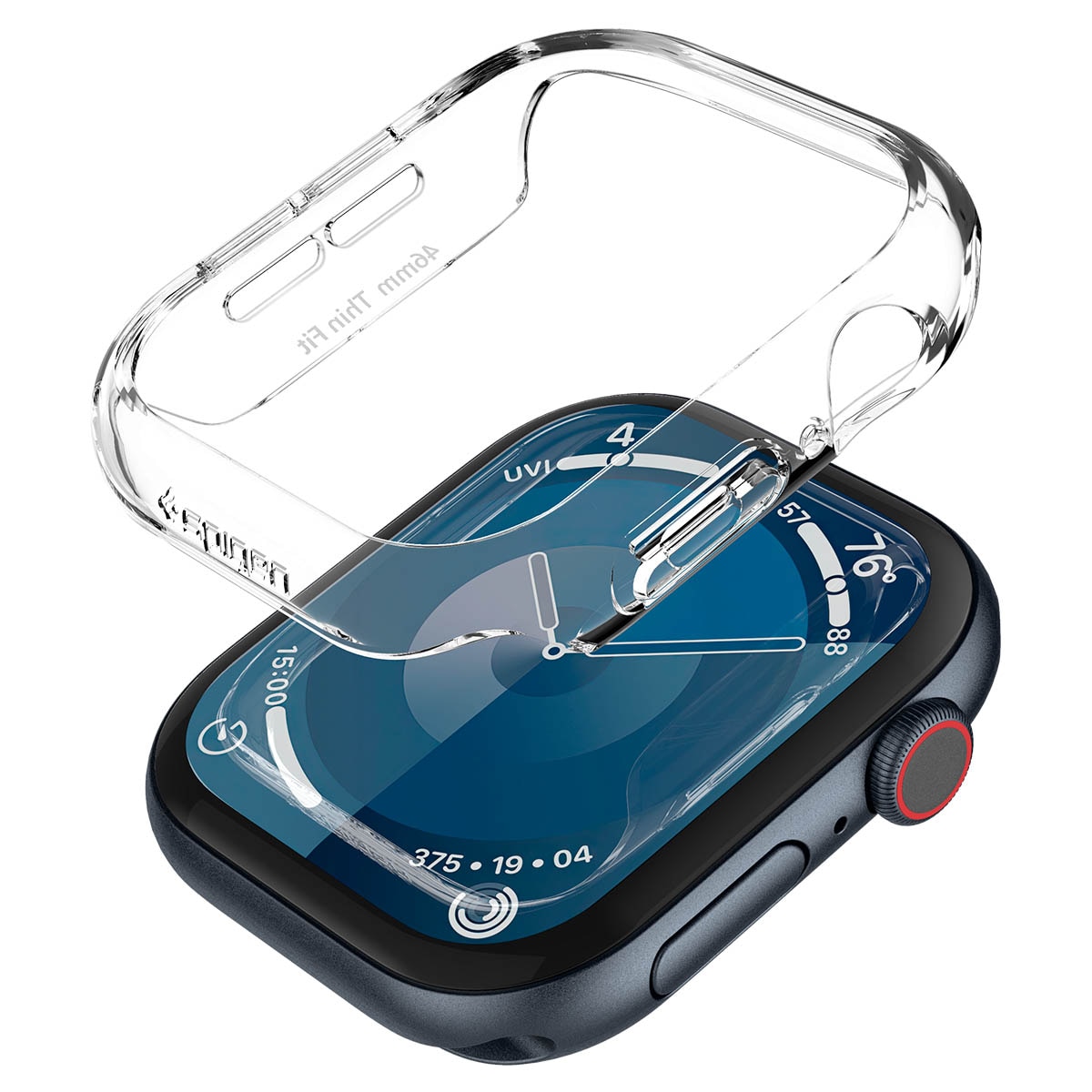 Cover Thin Fit Apple Watch Series 10 46mm Crystal Clear