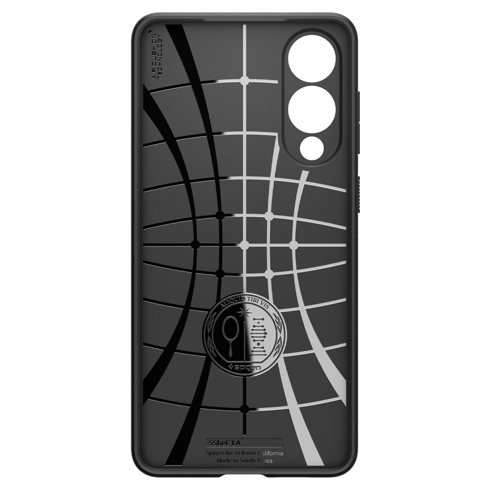 Cover Liquid Air Samsung Galaxy S25 Edge Matte Black