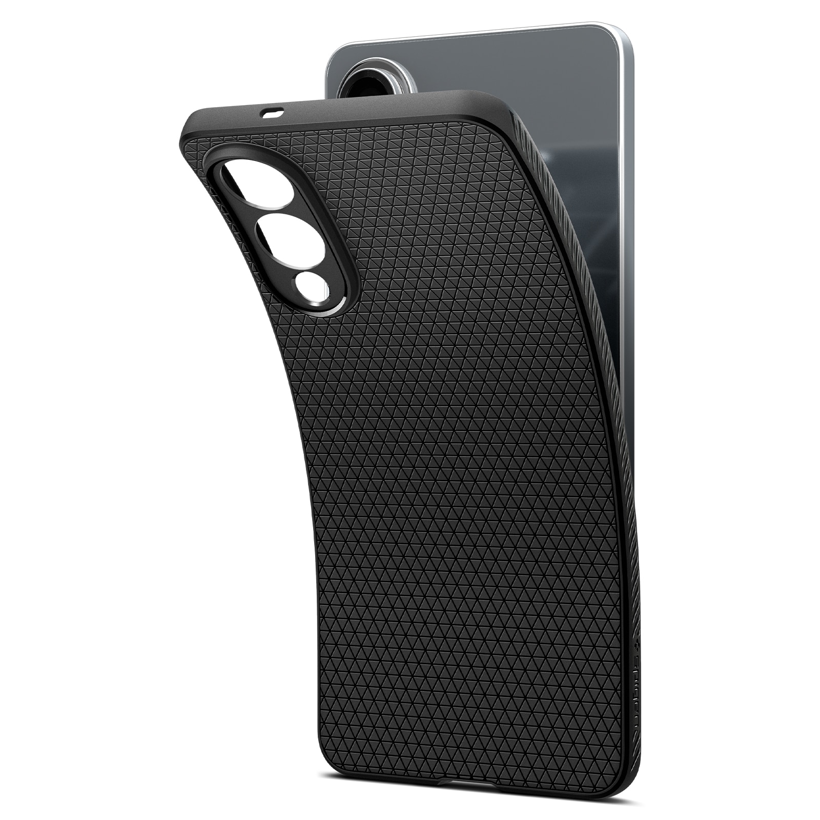 Cover Liquid Air Samsung Galaxy S25 Edge Matte Black