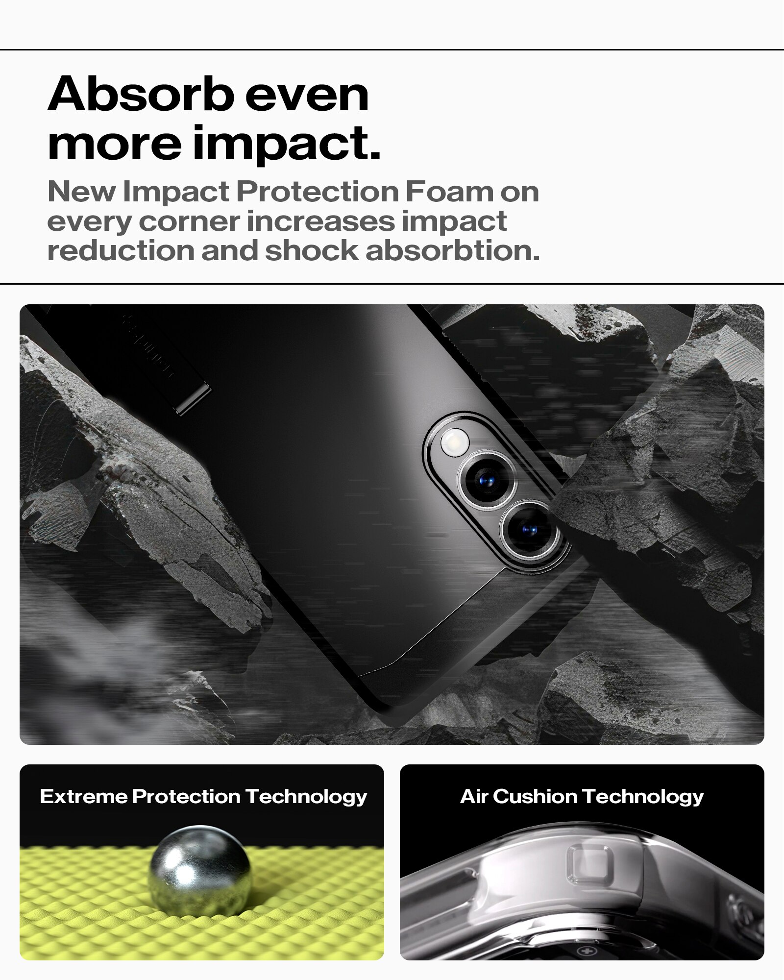 Cover Tough Armor MagSafe Samsung Galaxy S25 Edge Black