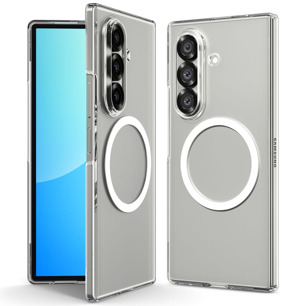 Cover AirSkin MagSafe Samsung Galaxy Z Fold 7 Clear White