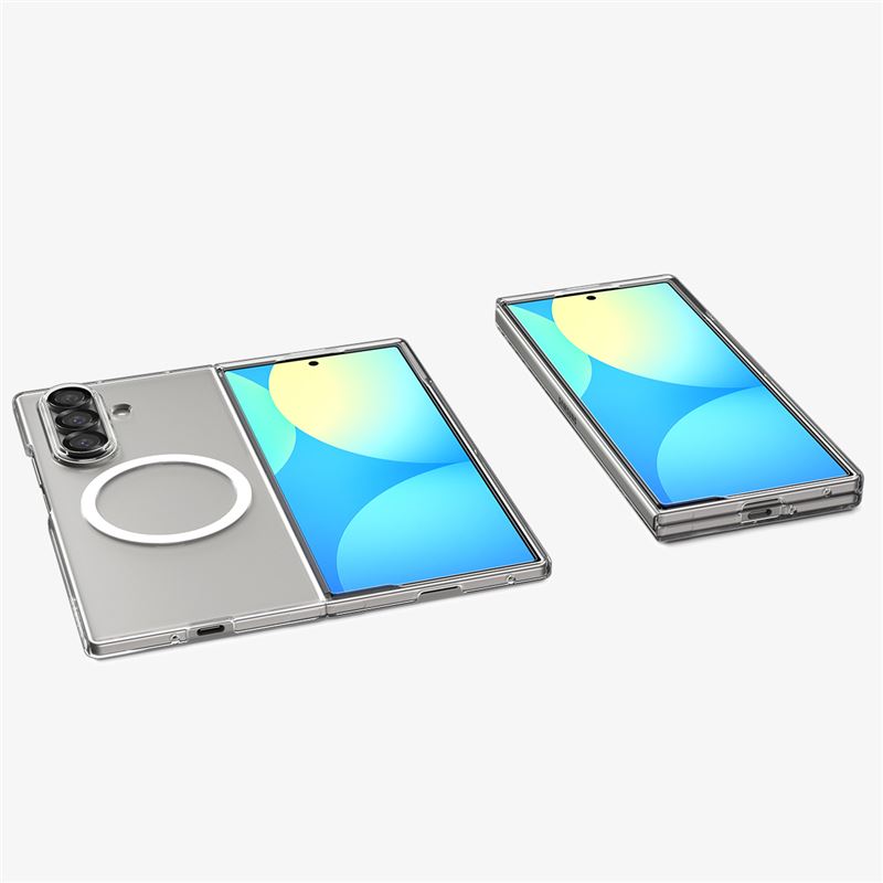 Cover AirSkin MagSafe Samsung Galaxy Z Fold 7 Clear White