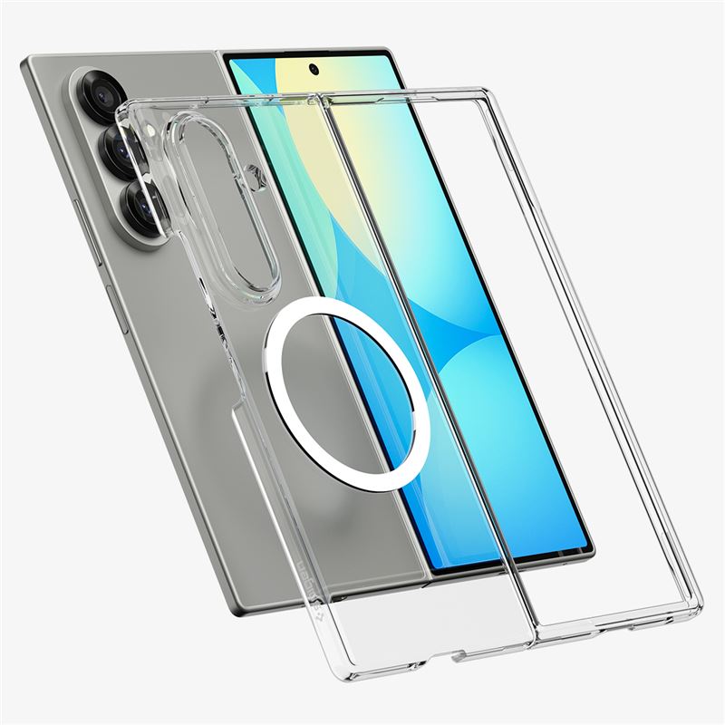 Cover AirSkin MagSafe Samsung Galaxy Z Fold 7 Clear White