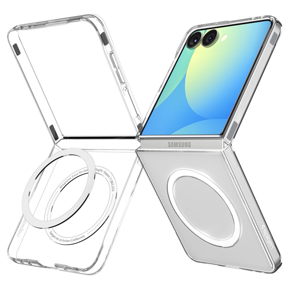 Cover AirSkin MagSafe Samsung Galaxy Z Flip 7 Clear White