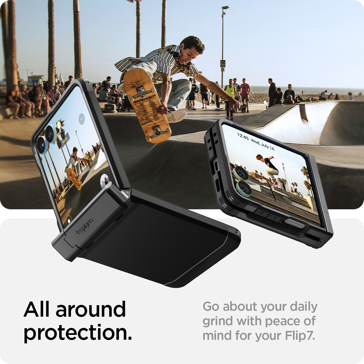 Cover Tough Armor Pro MagSafe Samsung Galaxy Z Flip 7 Black