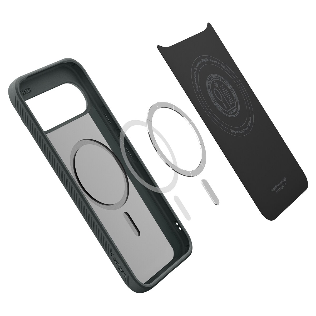 Cover Liquid Air MagSafe Google Pixel 10 Abyss Green