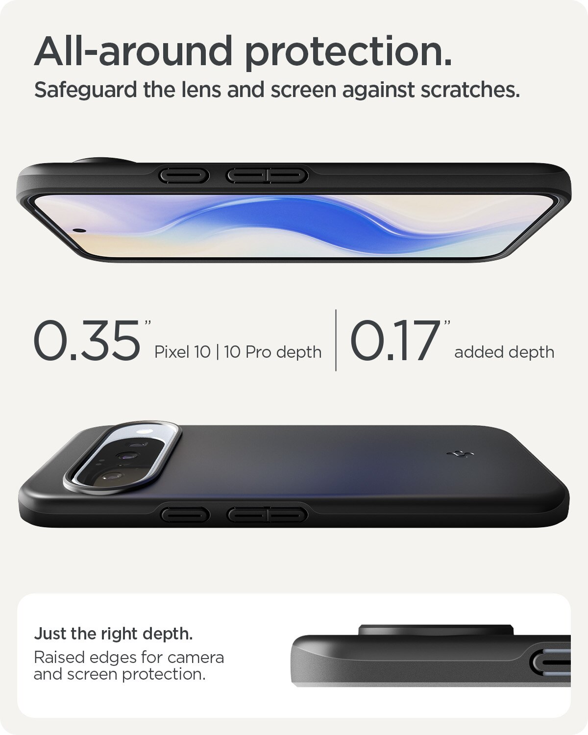Cover Thin Fit MagSafe Google Pixel 10 Black