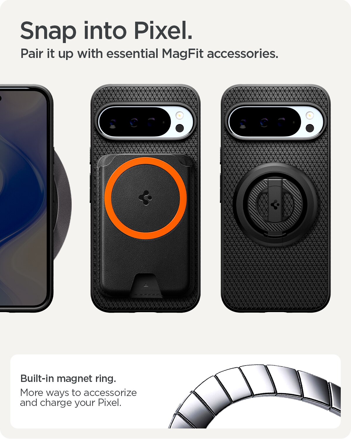 Cover Liquid Air MagSafe Google Pixel 10 Pro XL Matte Black