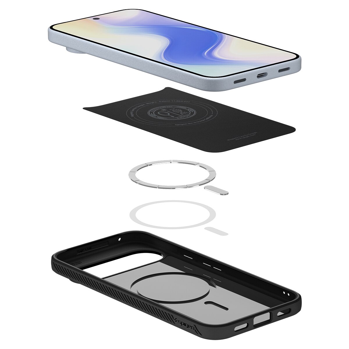 Cover Liquid Air MagSafe Google Pixel 10 Pro XL Matte Black
