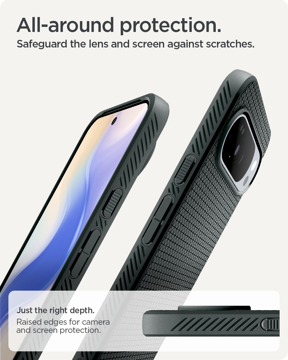 Cover Liquid Air MagSafe Google Pixel 10 Pro XL Abyss Green