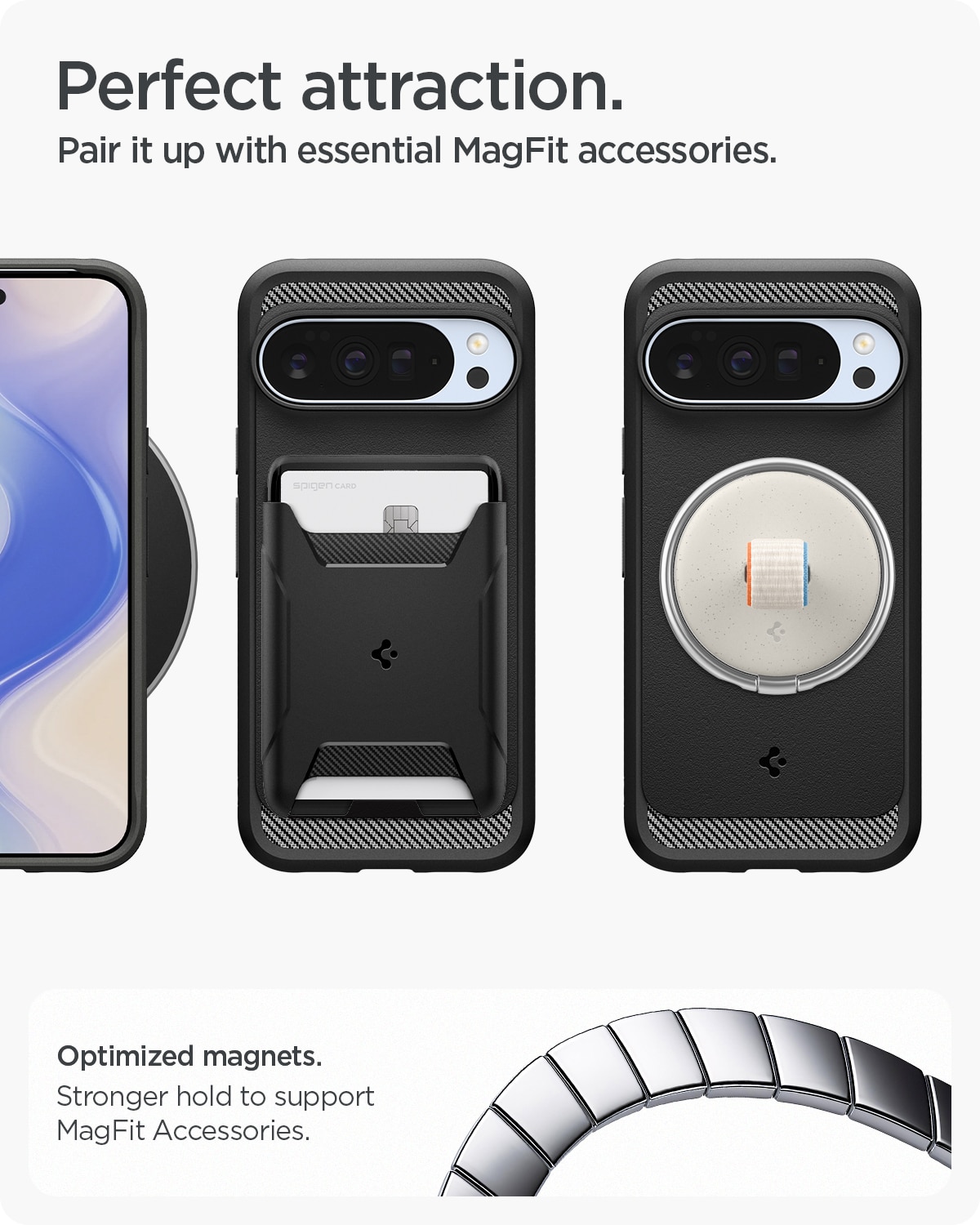 Cover Rugged Armor MagSafe Google Pixel 10 Pro XL Black