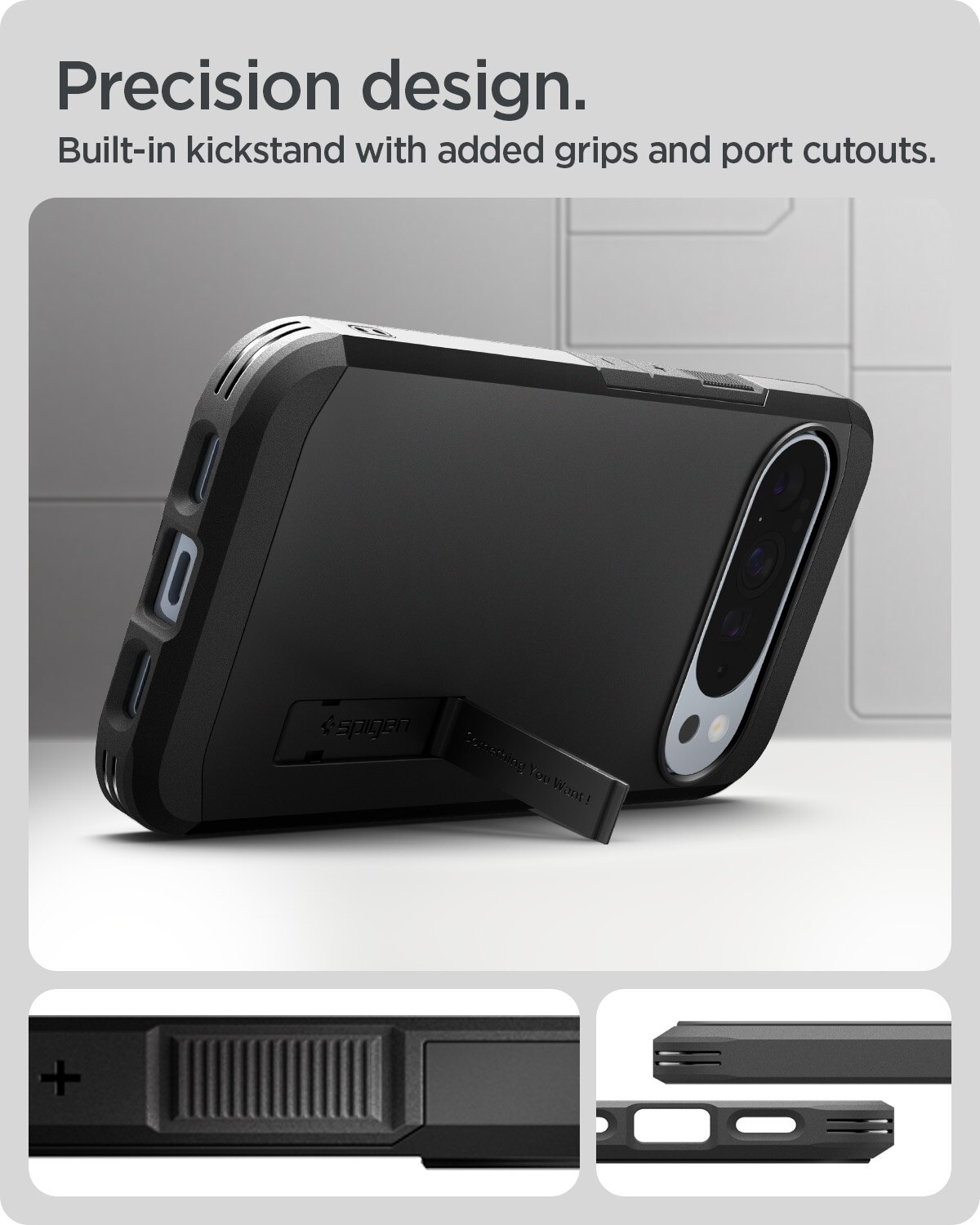Cover Tough Armor MagSafe Google Pixel 10 Pro XL Black