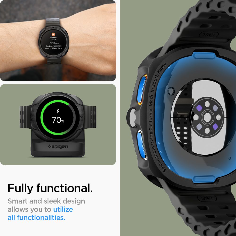 Cover Liquid Air Samsung Galaxy Watch 8 44mm Black