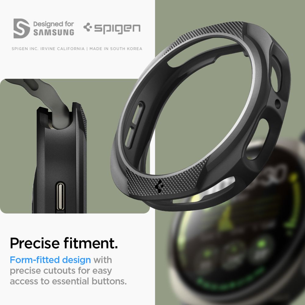 Cover Liquid Air Samsung Galaxy Watch 8 44mm Black