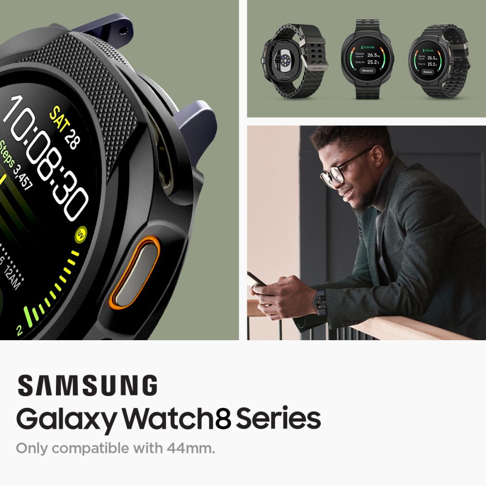 Cover Liquid Air Samsung Galaxy Watch 8 44mm Black