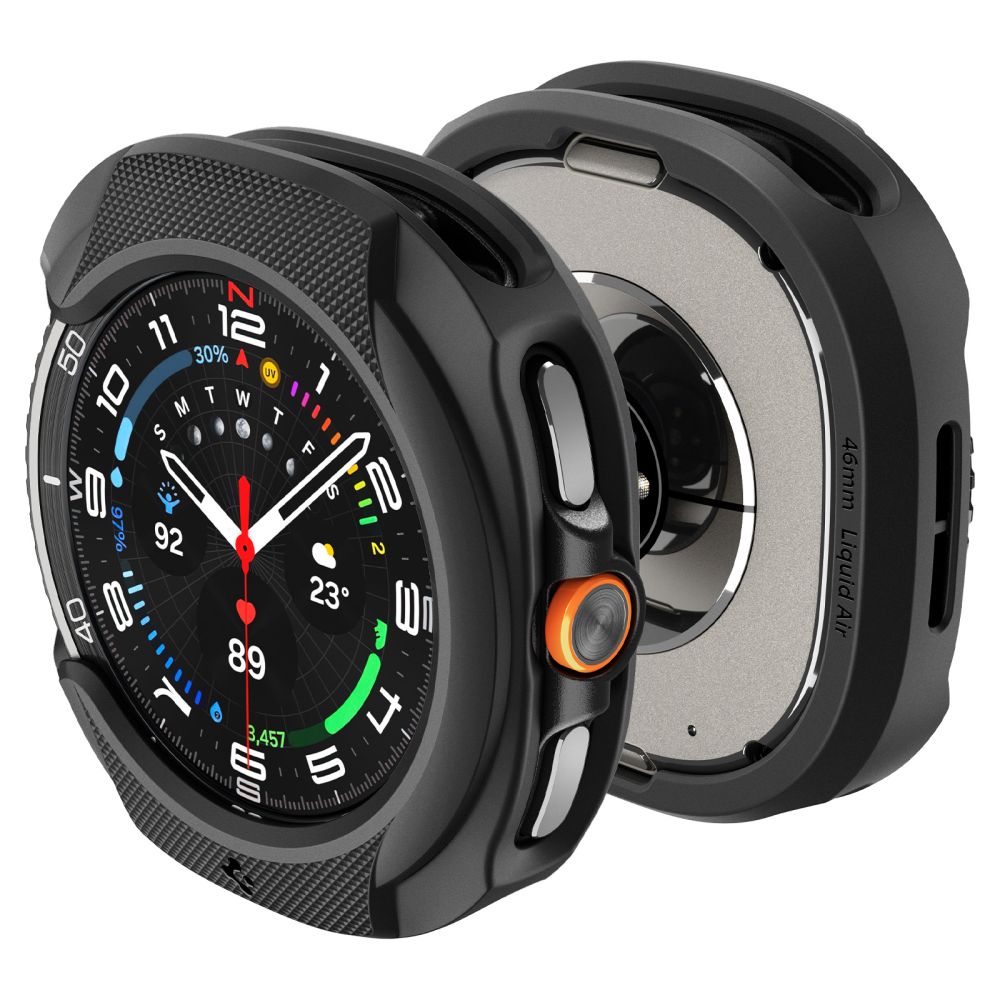 Cover Liquid Air Samsung Galaxy Watch 8 Classic Black