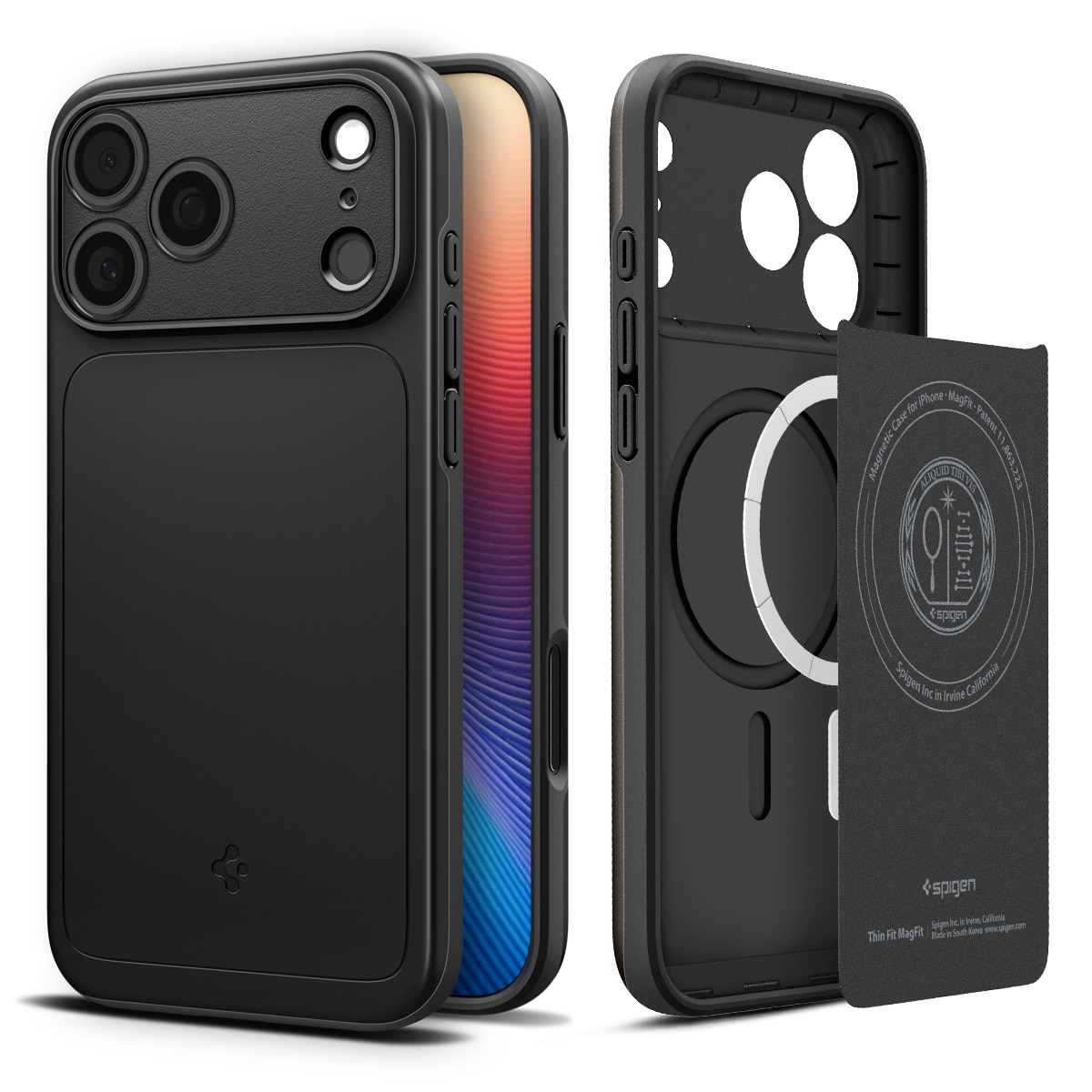 Cover Thin Fit MagSafe iPhone 17 Pro Max Black