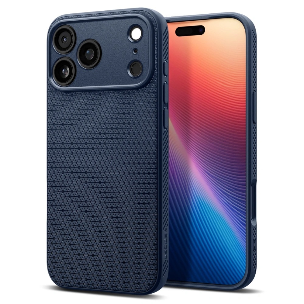 Cover Liquid Air iPhone 17 Pro Matte Navy