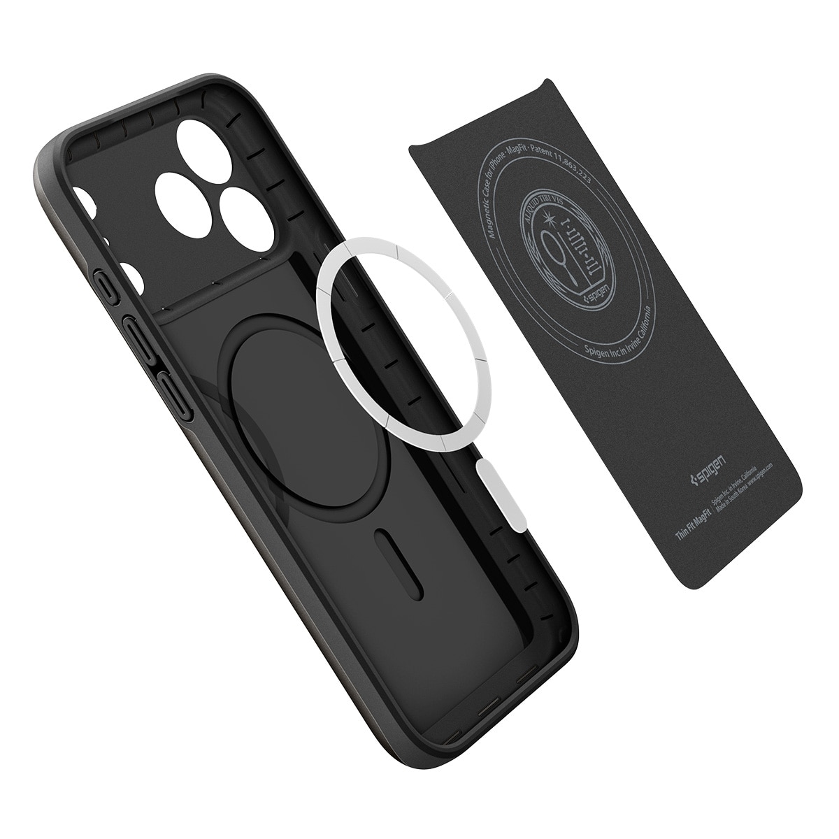 Cover Thin Fit MagSafe iPhone 17 Pro Black