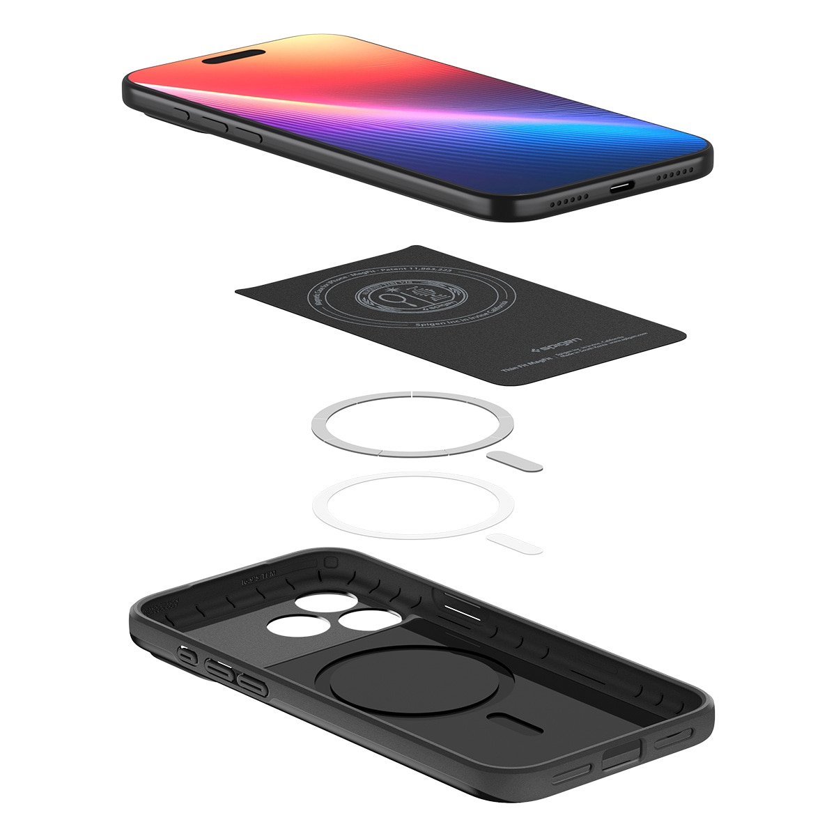 Cover Thin Fit MagSafe iPhone 17 Pro Black