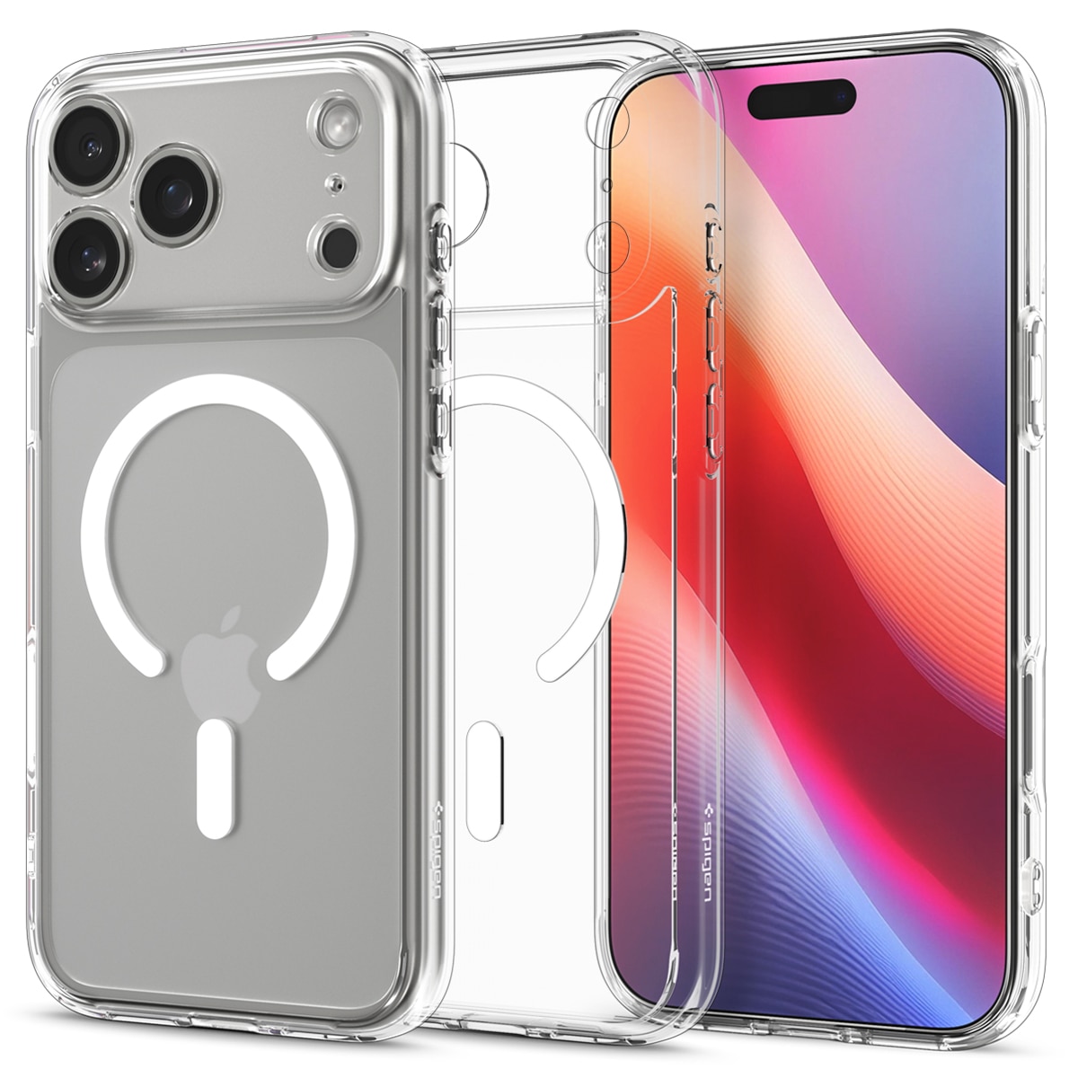 Cover Ultra Hybrid MagSafe iPhone 17 Pro Clear White
