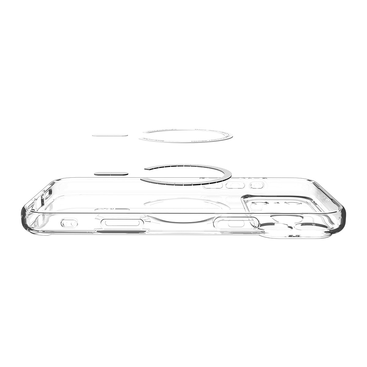 Cover Ultra Hybrid MagSafe iPhone 17 Pro Clear White