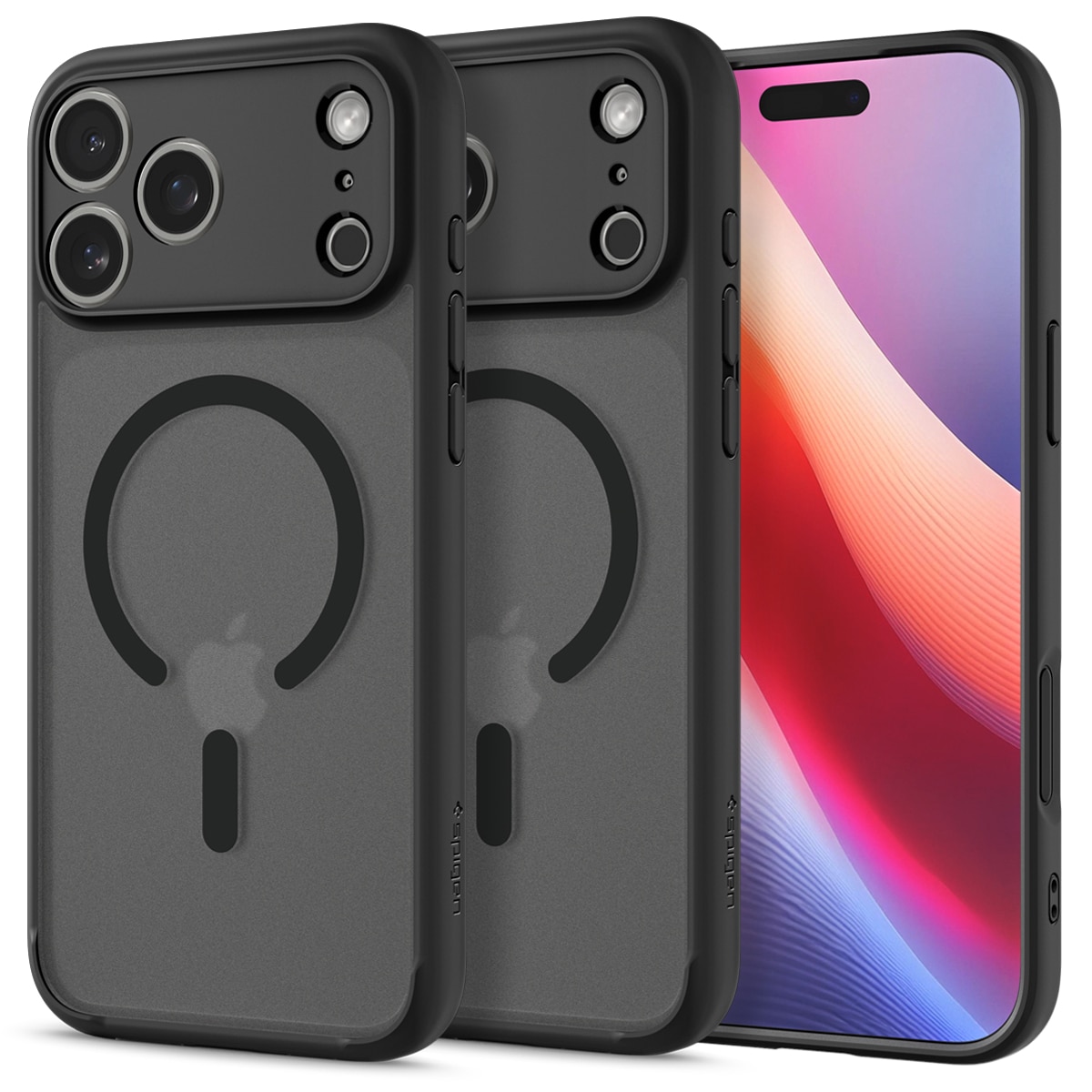 Cover Ultra Hybrid MagSafe iPhone 17 Pro Frosted Black