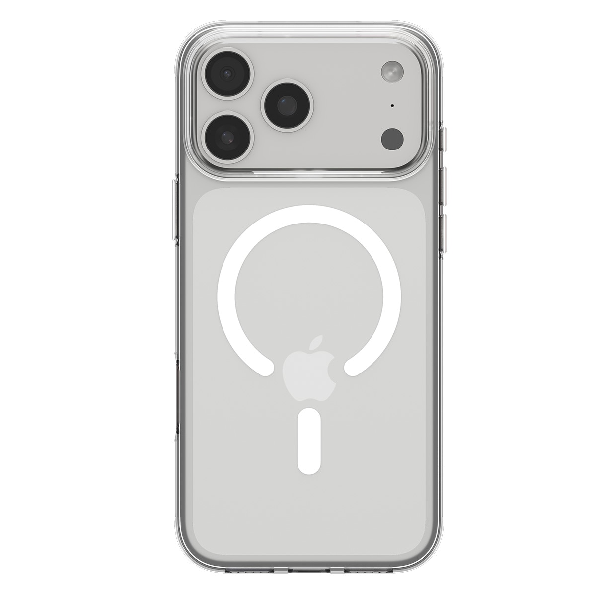 Cover Liquid Crystal MagSafe iPhone 17 Pro Clear White