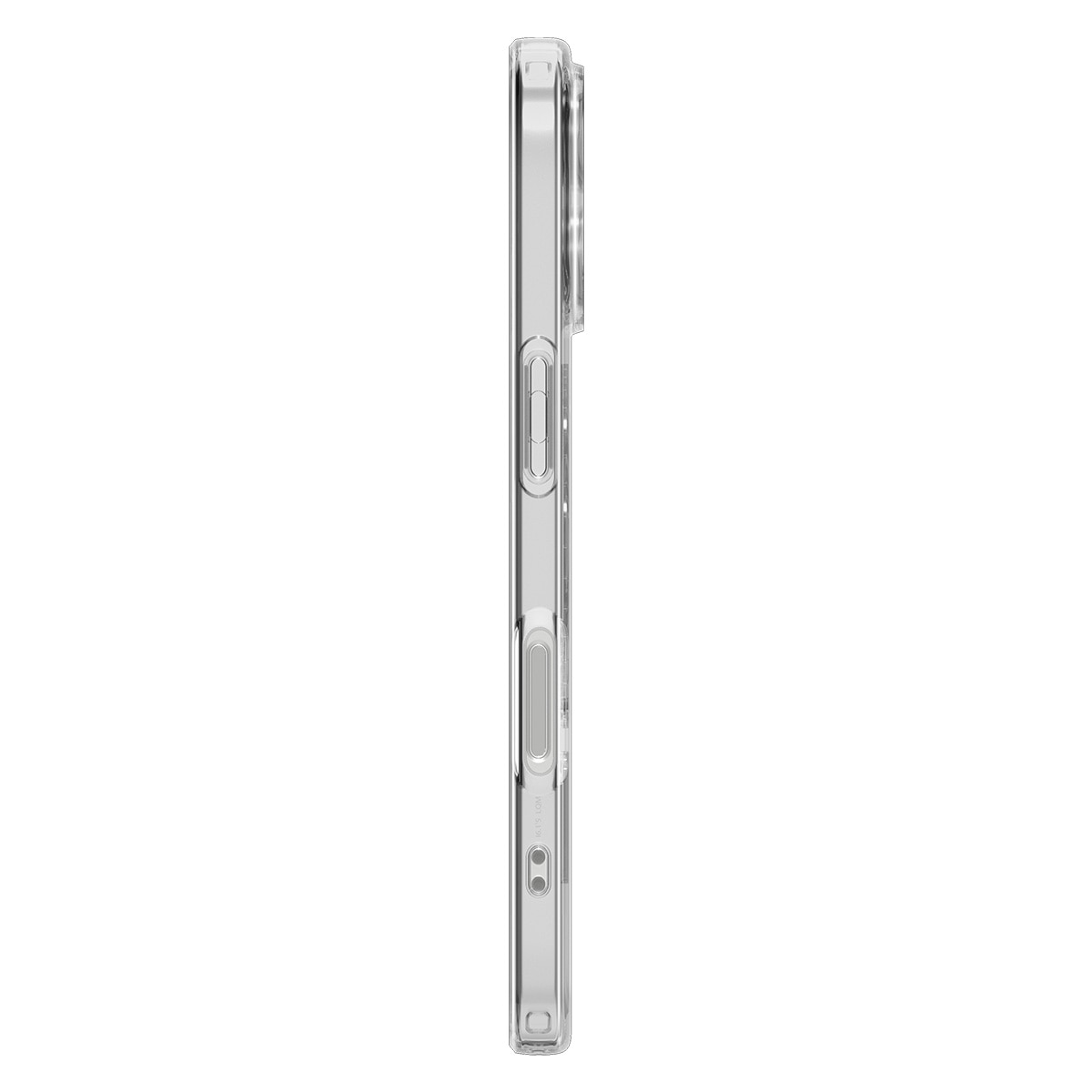 Cover Liquid Crystal MagSafe iPhone 17 Clear White
