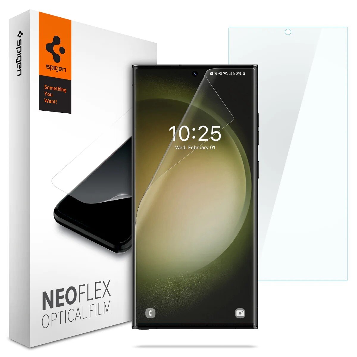 Kit per Samsung Galaxy S23 Ultra: Cover Liquid Crystal, proteggi-camera e Neo Flex