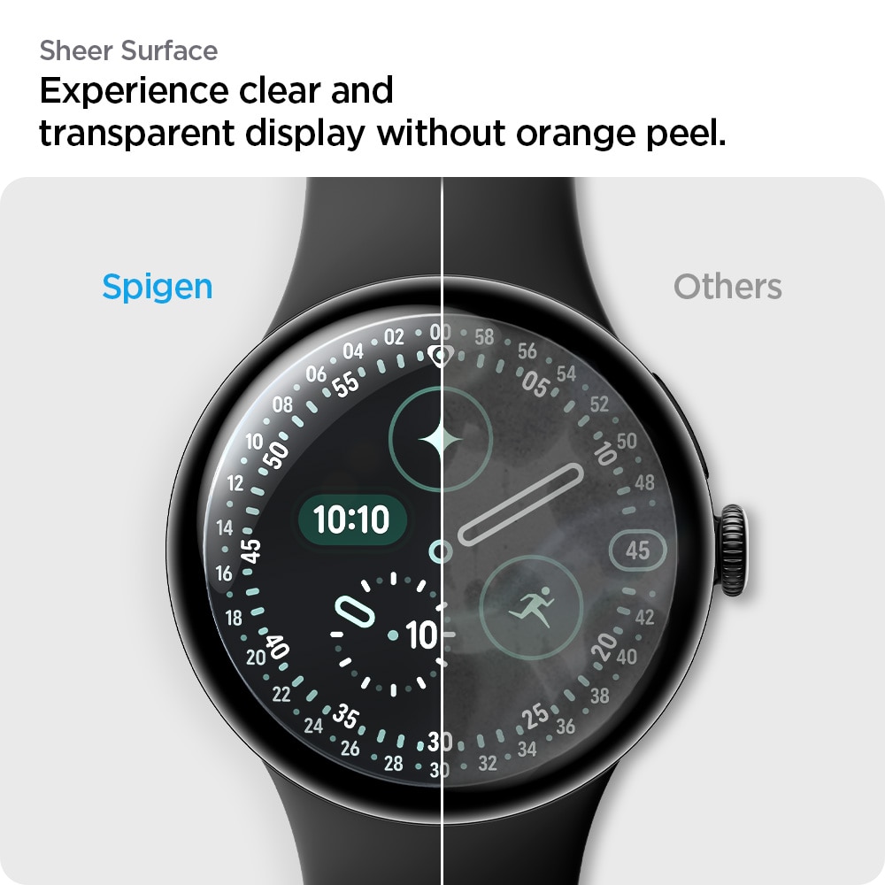 Proteggischermo EliteShield EZ Fit (2 pezzi) Google Pixel Watch 4 45mm