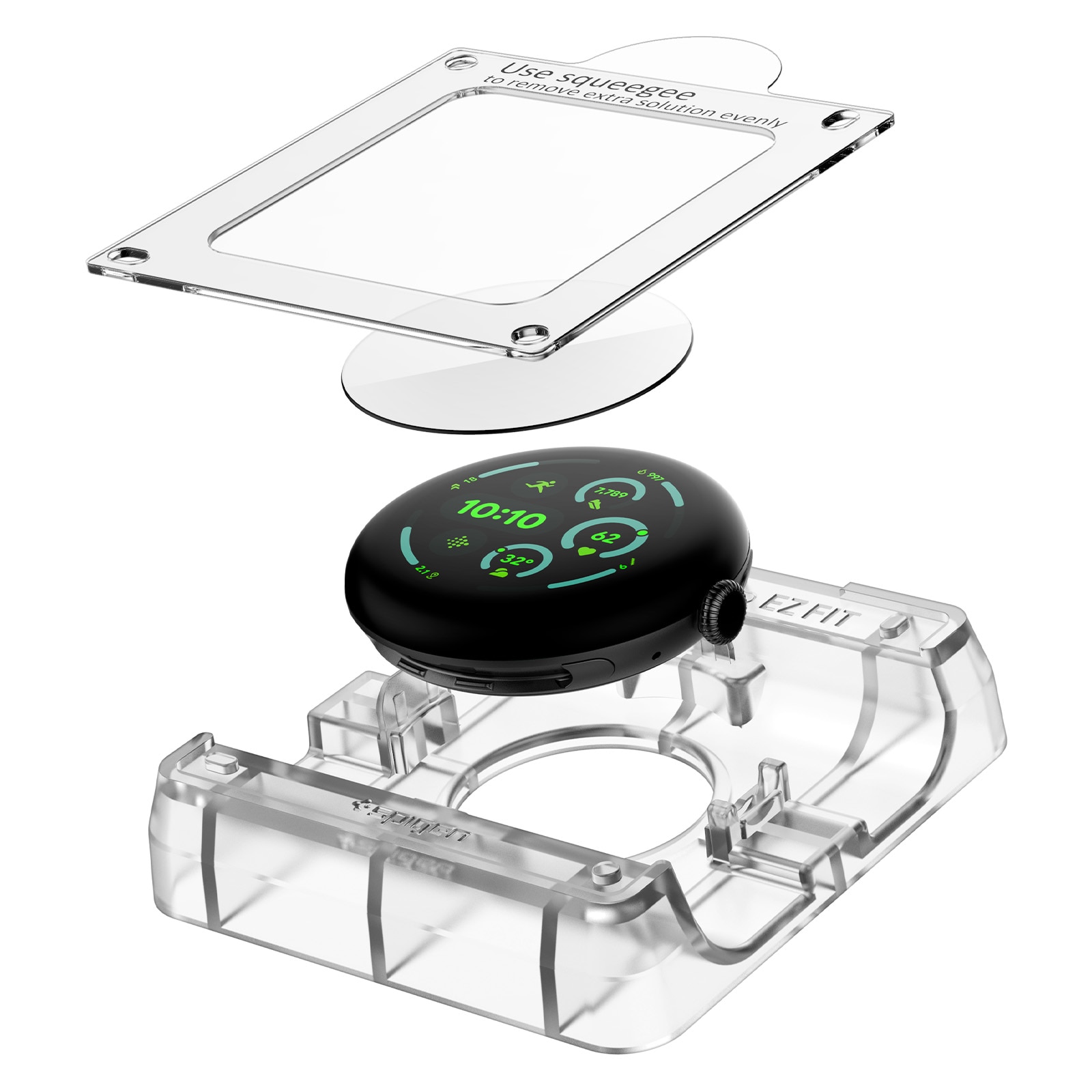 Proteggischermo EliteShield EZ Fit (2 pezzi) Google Pixel Watch 4 45mm